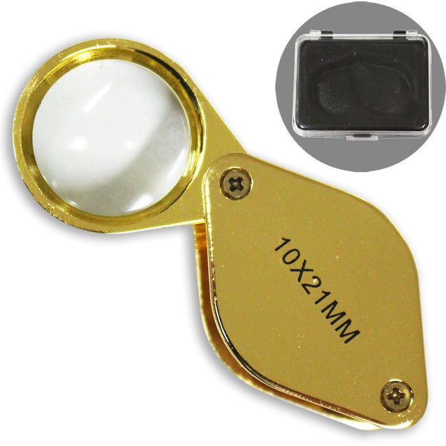 10x Jeweler's Loupe with 21mm Sized Lens - ToolUSA