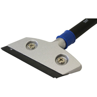 11-1/2 Inch Heavy Duty Scraper With ABS Handle And Aluminum Shaft And Head - PK9040-YTD - ToolUSA