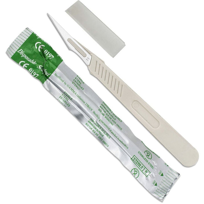 #11 Blade Disposable Scalpel (Pack of: 10) - PL6111-Z10 - ToolUSA