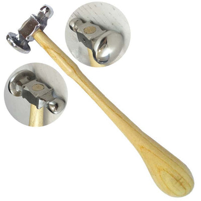 11 Inch Chasing Hammer with Convex Steel Head - PH-91251 - ToolUSA