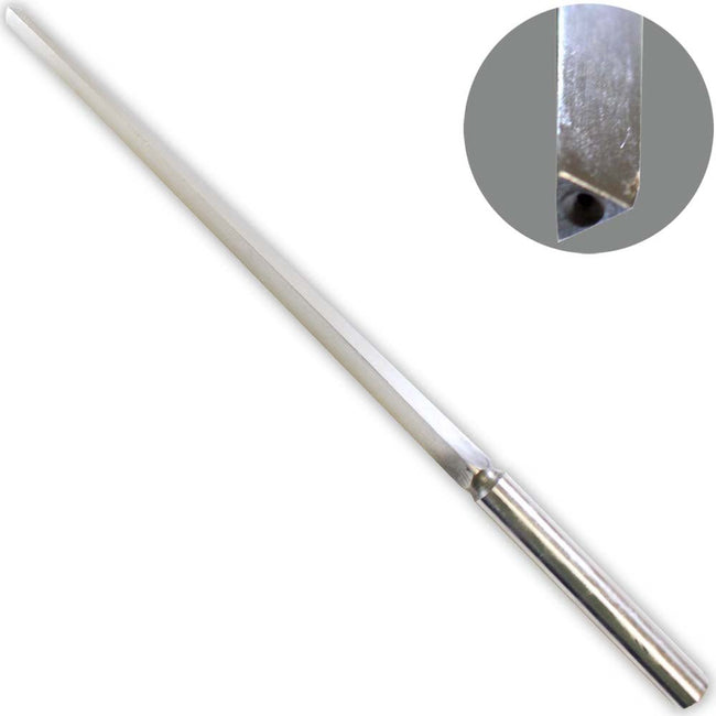 11 Inch Specialty Bezel In Triangular Shape With Rounded End For Vise - TJ01-09706 - ToolUSA