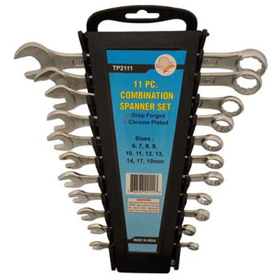 11 Piece Combination Wrench Set (mm) - TP-22111 - ToolUSA