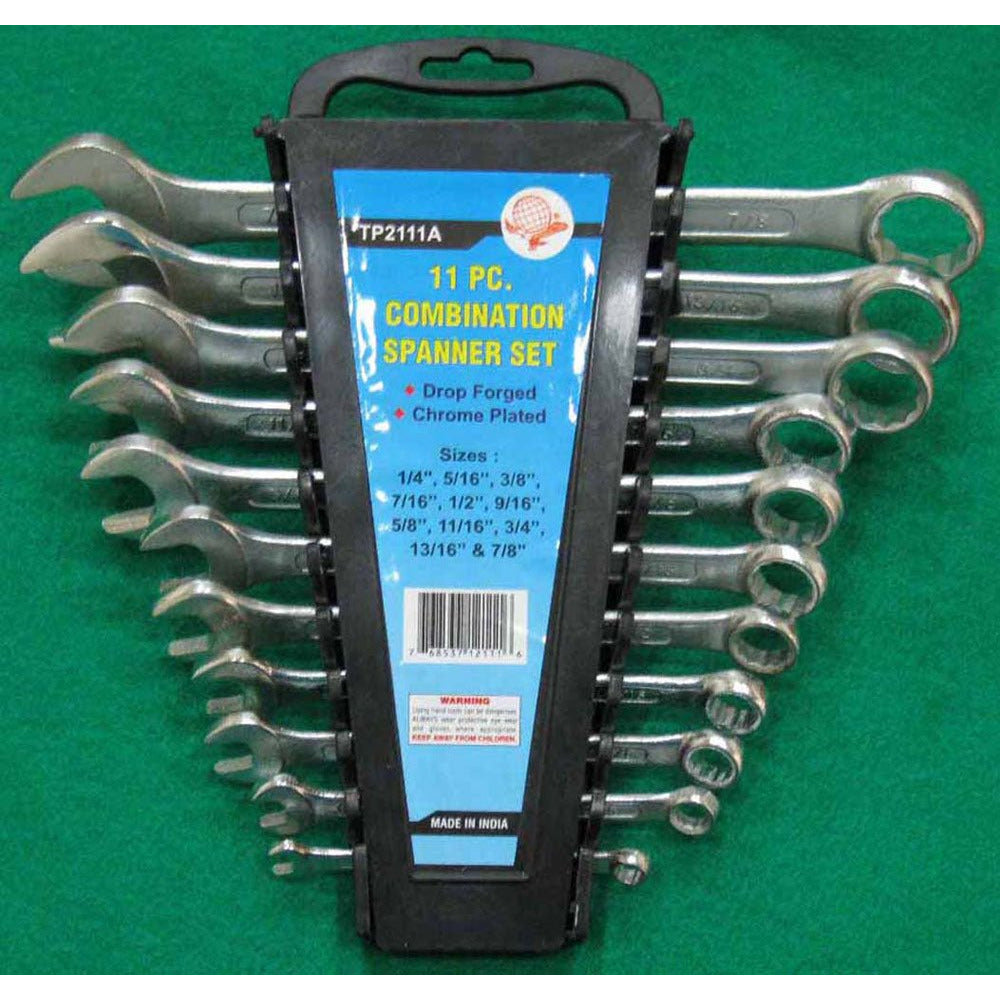 11 PIECE COMBINATION WRENCH - TP-12111 - ToolUSA