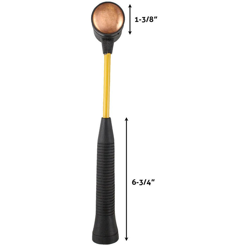 12 ½" 4-IN-1 INTERCHANGEABLE 1 ½" HEAD MALLET - PH-80650 - ToolUSA