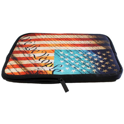 12 Inch Zippered Laptop Sleeve - Patriotic USA Design - AB-LAP12-US - ToolUSA
