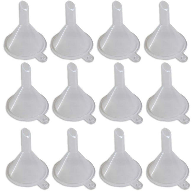 12 Pc Mini PE Funnel - TJ86901 - ToolUSA