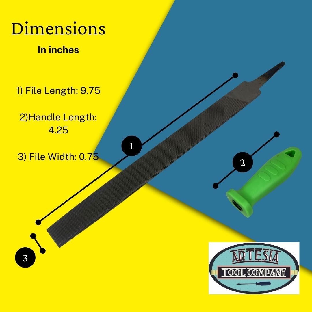 12 Pc. Professional File Set - F-11200 - ToolUSA