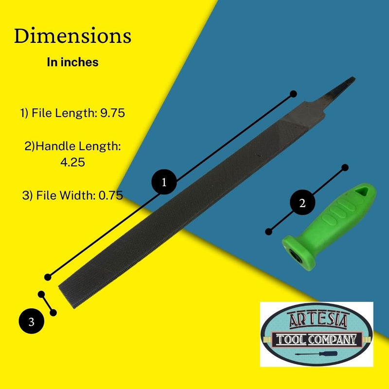 12 Pc. Professional File Set - F-11200 - ToolUSA