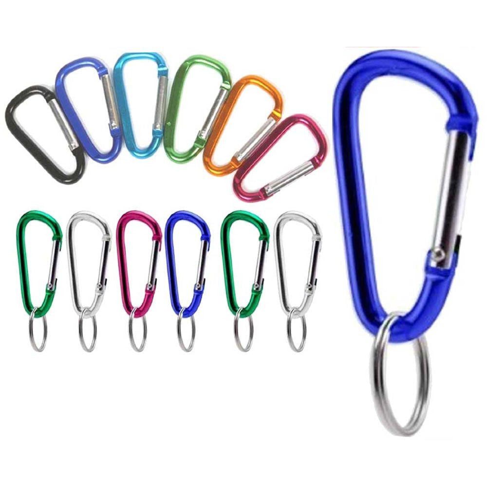 12 Piece Aluminum Key Rings Set - TR-86508 - ToolUSA