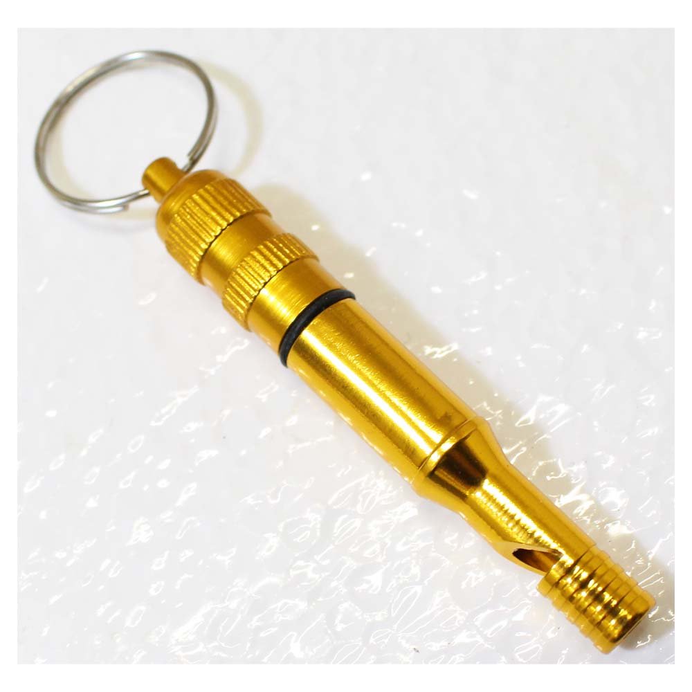 12 Piece Aluminum Whistles In Bright Colors - TW-TW12-YW - ToolUSA