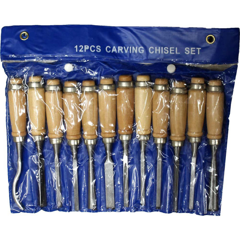 12 Piece Chisel Set - TZ7412 - ToolUSA