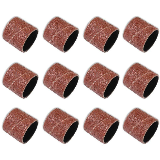 12 Piece Sanding Sleeve Set With Coarse Grit For Rough Areas - TJ03-27536 - ToolUSA