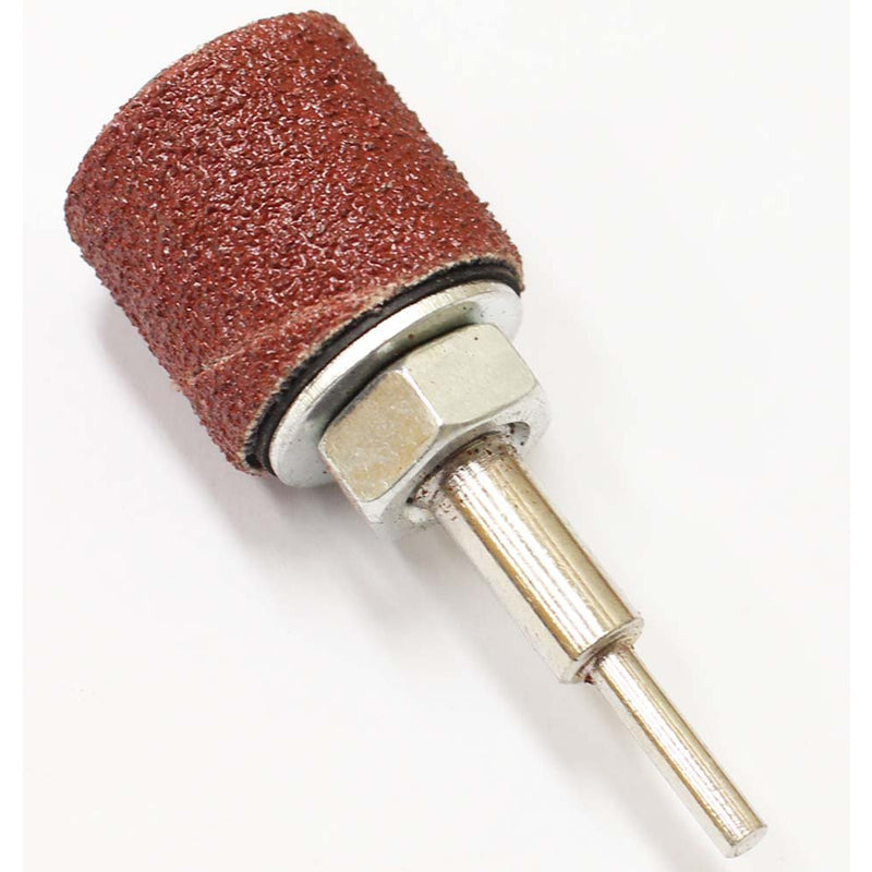 12 Piece Set of Pre-Mounted Fine Grit Sanding Drums with 1/8 Inch Shanks - TJ03-27537 - ToolUSA