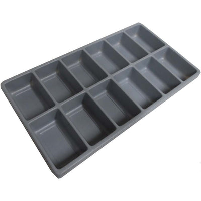 12 Sectional Plastic Tray Insert - ToolUSA