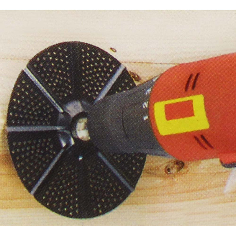 125MM Rasp Disc With 6MM Shank For Use With Power Drill - TZ4305 - ToolUSA