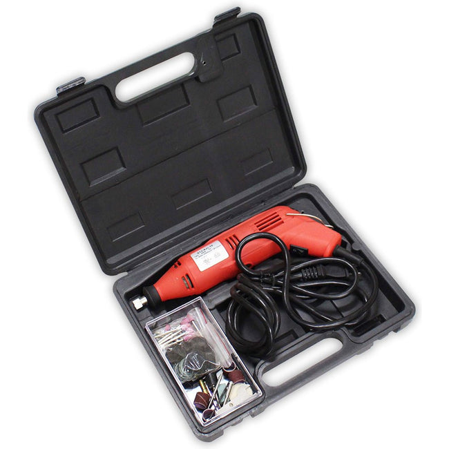 128 Piece Rotary Tool & Accessories Set - TJ06-09910 - ToolUSA
