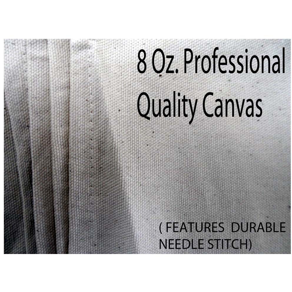 12x15 Foot Canvas Drop Cloth (Pack of: 1) - AC-91215 - ToolUSA