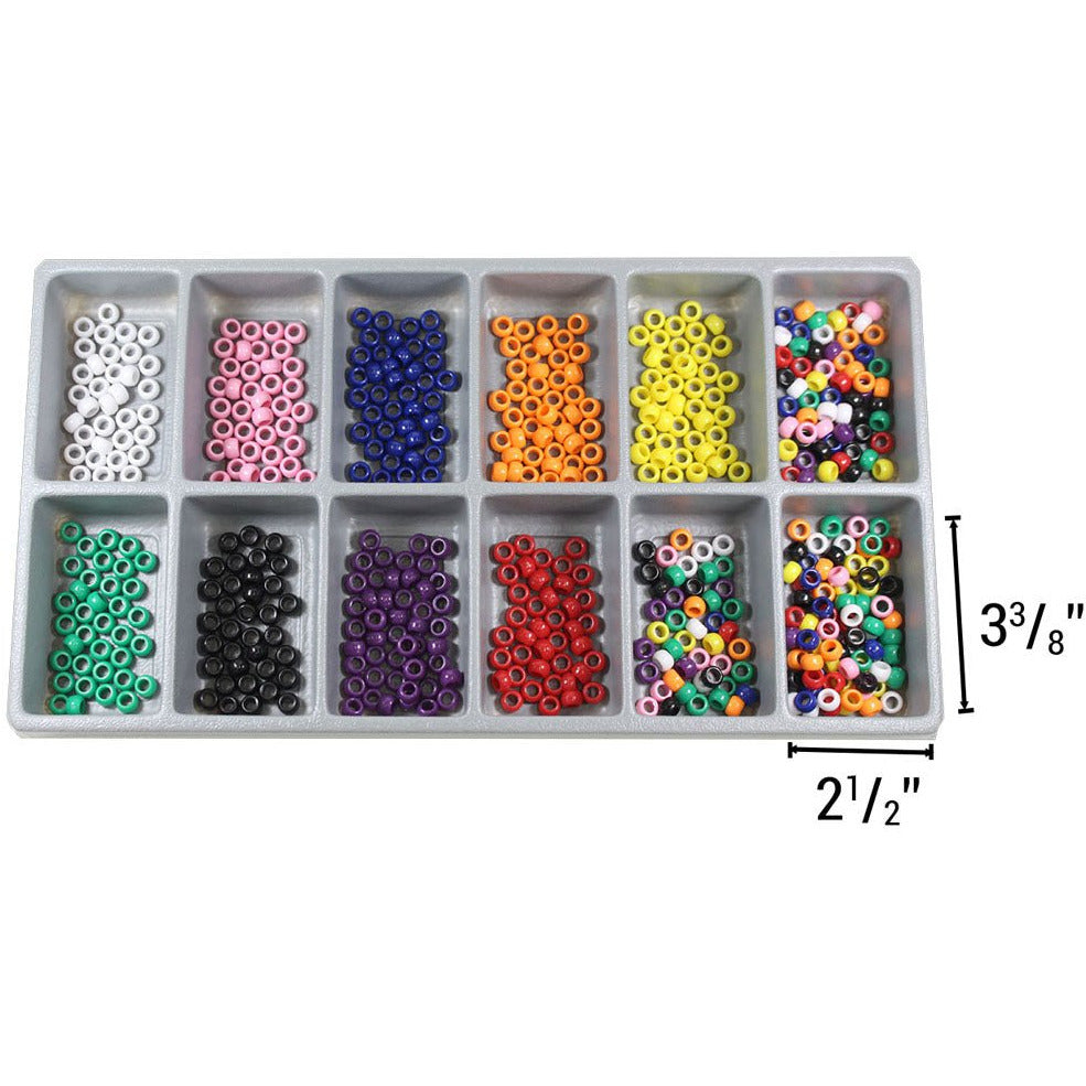 13 7/8 X 7 ½ Inch Gray Plastic Display Insert With 10 Sections - TJ-34101 - ToolUSA