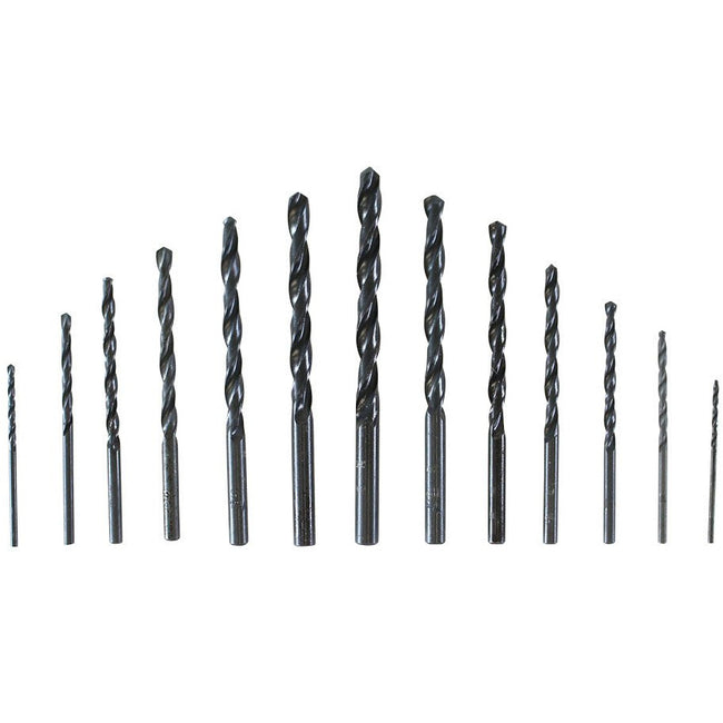 13 Piece HSS Twist Drill Set with Storage Case - TZ02-25000 - ToolUSA