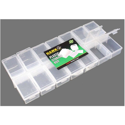 14 Compartment Plastic Storage Box - TJ-48808 - ToolUSA