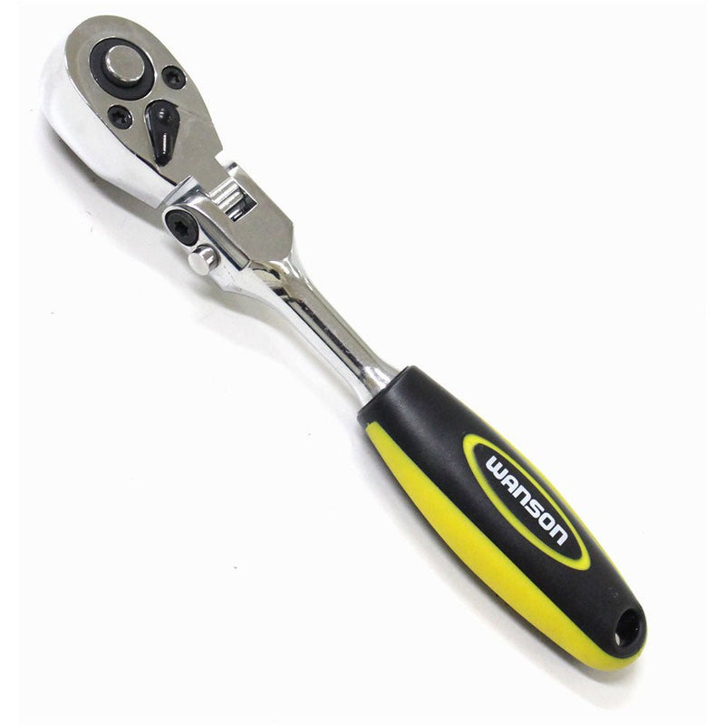 1/4-Inch Drive Polished Quick Release Ratchet with 72-Tooth Oval Head - TU-FR-8223 - ToolUSA