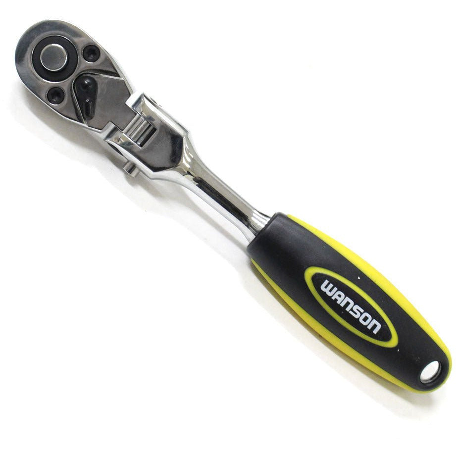 1/4-Inch Drive Polished Quick Release Ratchet with 72-Tooth Oval Head - TU-FR-8223 - ToolUSA