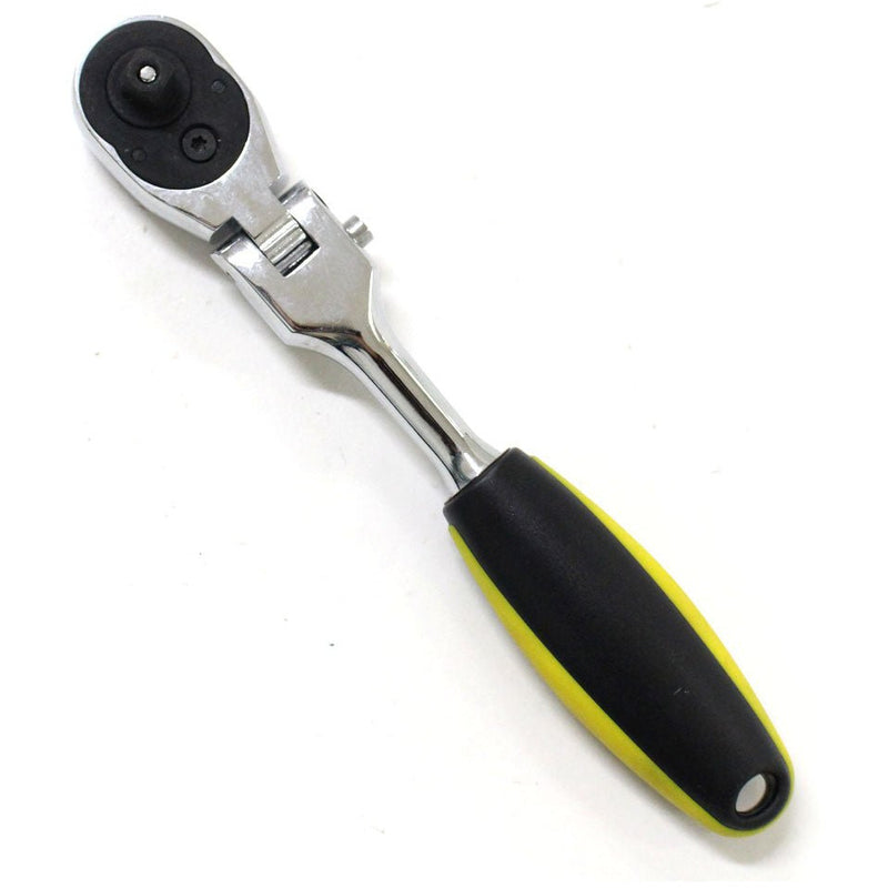 1/4-Inch Drive Polished Quick Release Ratchet with 72-Tooth Oval Head - TU-FR-8223 - ToolUSA