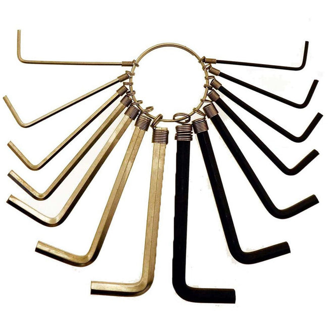 14 Piece Hex Key Set in Various Sizes (Pack of: 2) - TP-26014-Z02 - ToolUSA