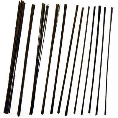 144 Piece Piercing Saw Blades in 12 Sizes - TJ-23900 - ToolUSA