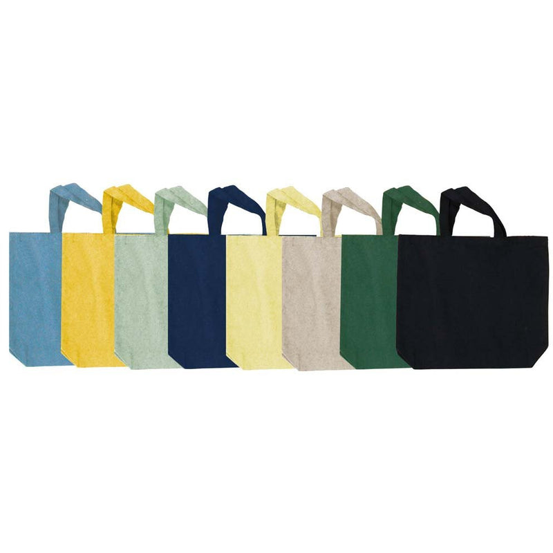 14x12 Inch Cotton Shopping Bag in Assorted Colors (Pack of: 2) - AB-73256-Z02 - ToolUSA