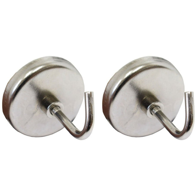 1.5" Magnetic Hooks For All Types Of Handy Storage On Metal Cabinets Or Desks - MC-17406 - ToolUSA