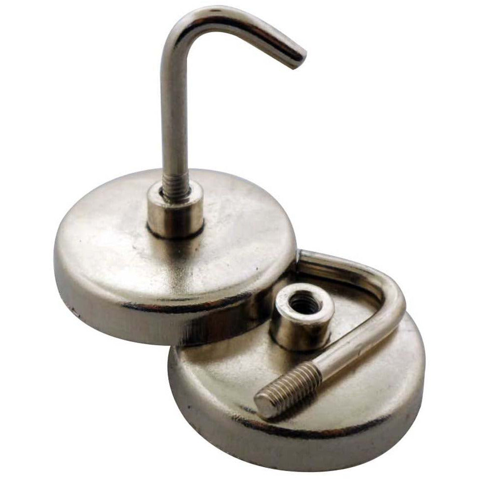 1.5" Magnetic Hooks For All Types Of Handy Storage On Metal Cabinets Or Desks - MC-17406 - ToolUSA