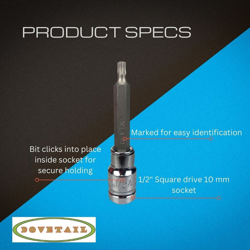 15 Pc. Torx Bit and Socket Set - TX8115 - ToolUSA