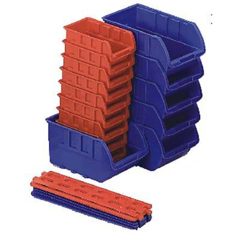 15-Piece Storage Bins - 2 Sizes - Small & Medium - MJ-93055 - ToolUSA