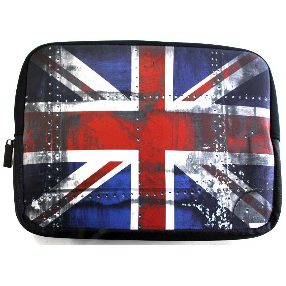 16 Inch Zippered Laptop Sleeve - British Flag Design - AB-LAP16-UK - ToolUSA
