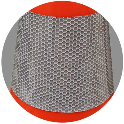 18 Inch Safety Cone with Reflective Strip (Pack of: 1) - SF-01218 - ToolUSA