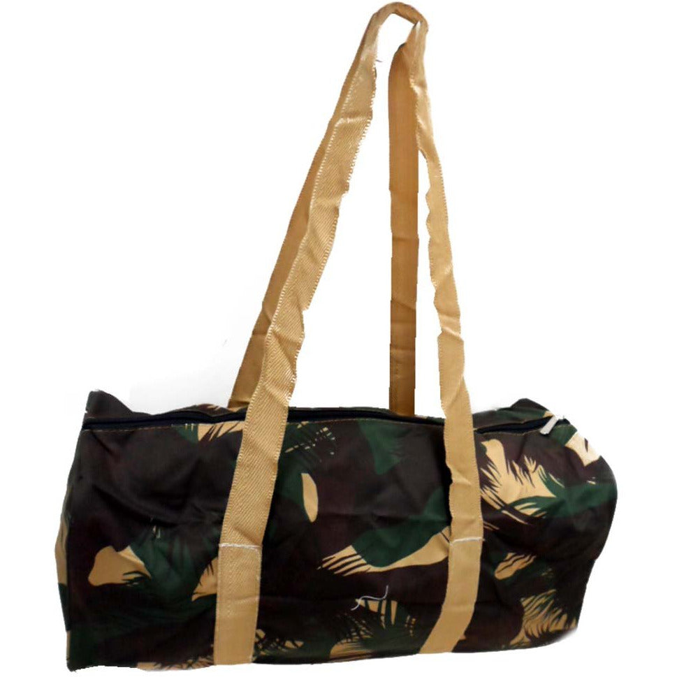18 Inch Woodland Camouflage Zippered Tote Bag - AB-18182 - ToolUSA