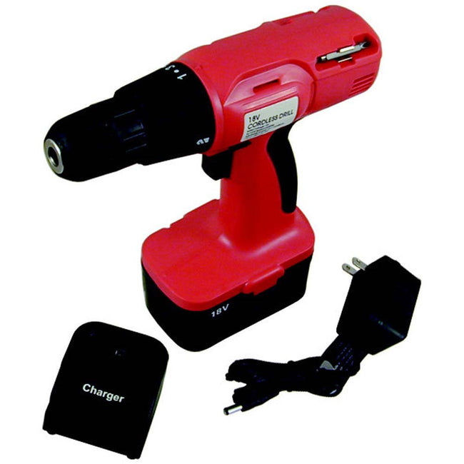 18 Volt Cordless Drill & Driver Set (Pack of: 1) - TJ-04-18913 - ToolUSA