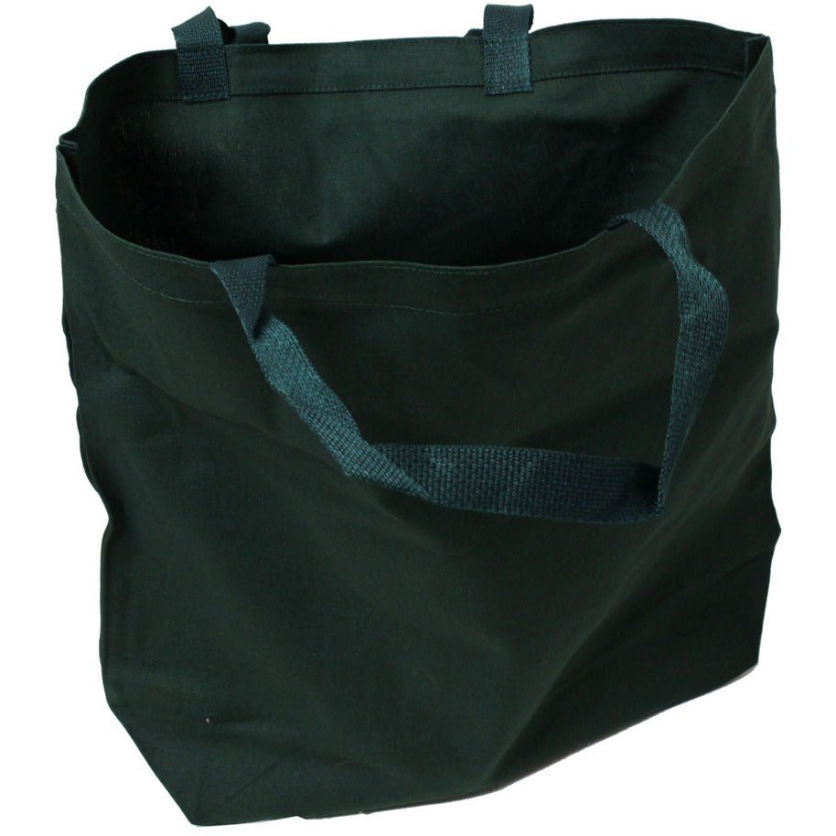 18 X 16 Inch Cotton Canvas Tote Bag With 5 Inch Bottom Gusset And Nylon Handles (Pack of: 2) - YY-44328-Z02 - ToolUSA