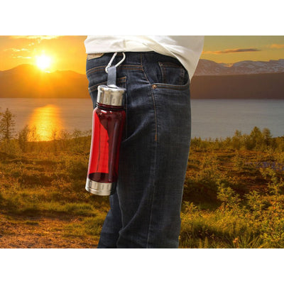 18.5 Ounce Water Bottle in Various Colors, 9-Inch Tall - LKCO-6306 - ToolUSA