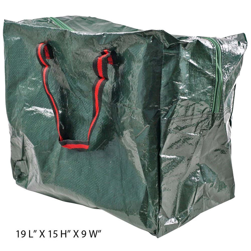 18x10x15 Inch PE Woven Zipper Bag - NB-90218 - ToolUSA