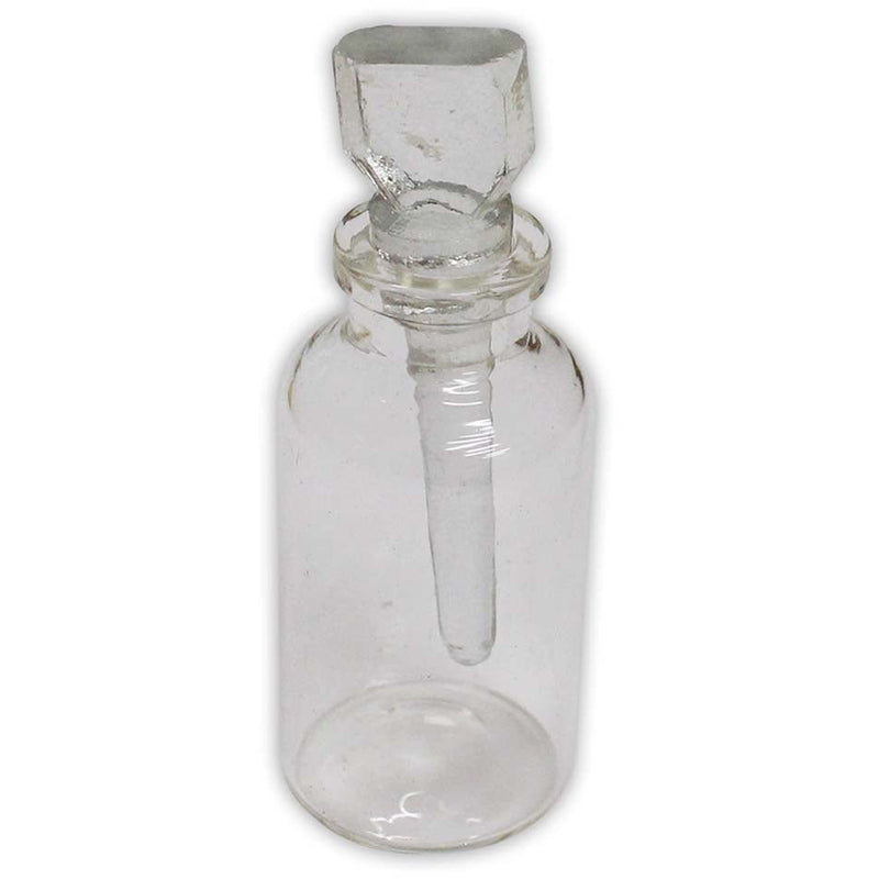 2 Glass Acid Bottles (Empty) with Wooden Holding Tray - TJ01-09115 - ToolUSA