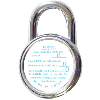 2 Inch Combination Padlock, for Locker (Pack of: 1) - TZ7375 - ToolUSA