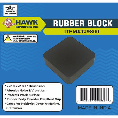 2 Inch Rubber Block - TJ-99802 - ToolUSA