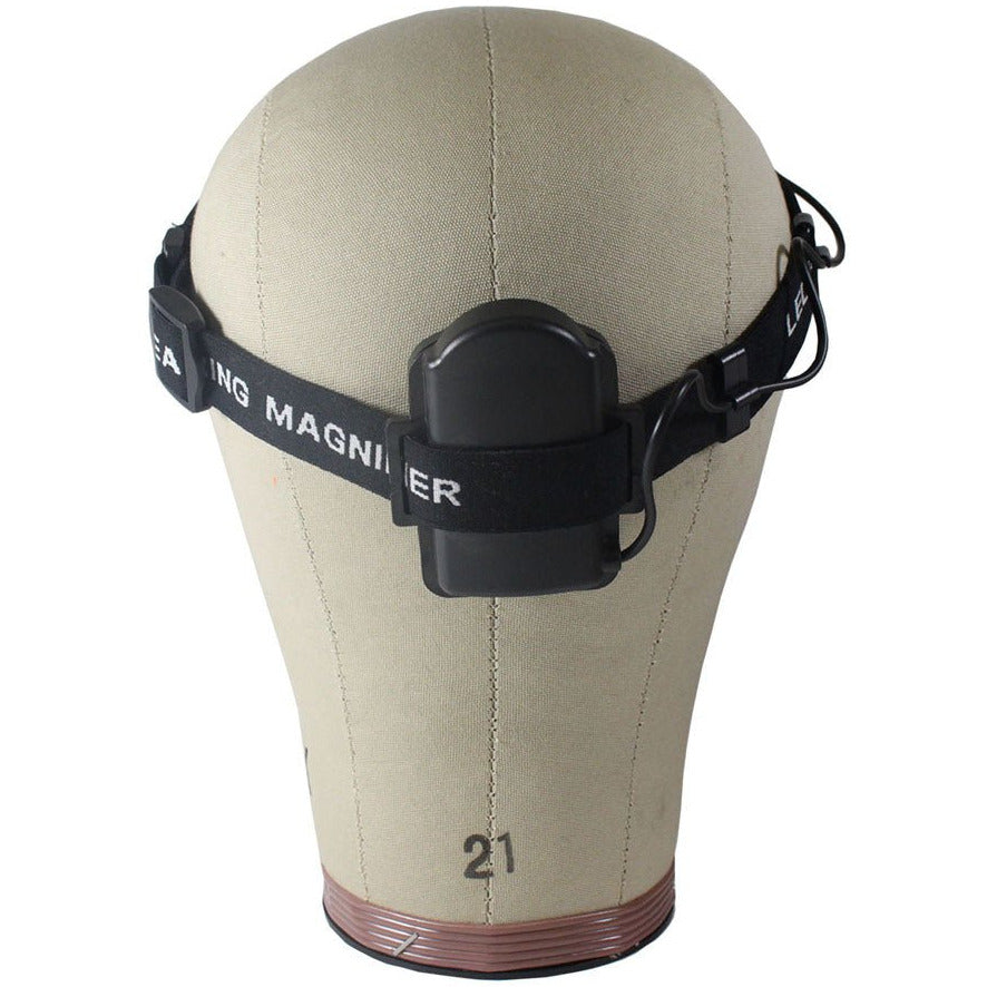 2 LED Lightweight Head Worn Magnifier - 11 Lenses - Adjustable Headband - MG-15155 - ToolUSA