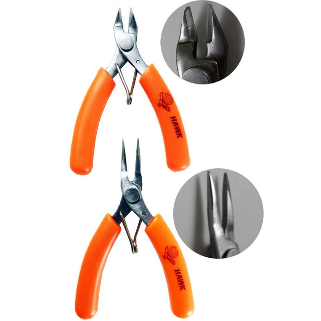 2 Pc. STAINLESS STEEL LONG NOSE AND SIDE CUTTER SET - S89-08902 - ToolUSA