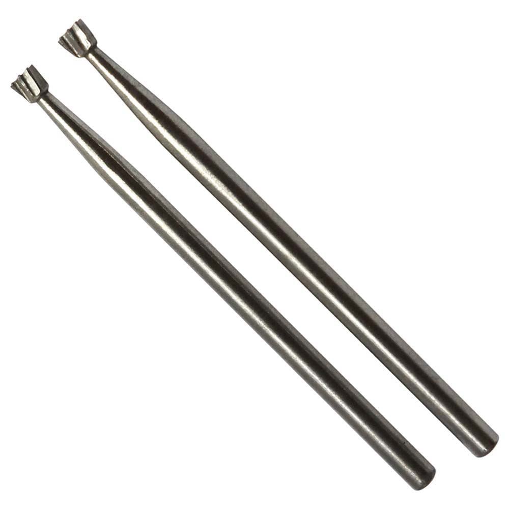 2 Pc. Steel Engraving Burr Cones - 3/32" Shank (Pack of: 2) - TJ04-04602-Z02 - ToolUSA