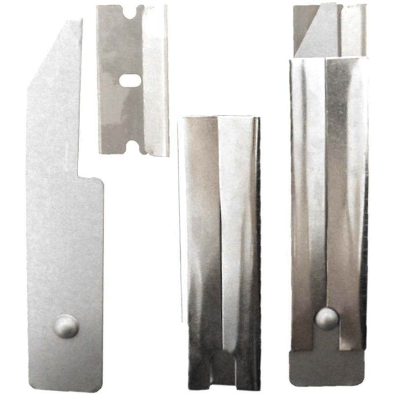 2 Piece Carton Cutters with Retractable Blades - PK9032-YW - ToolUSA