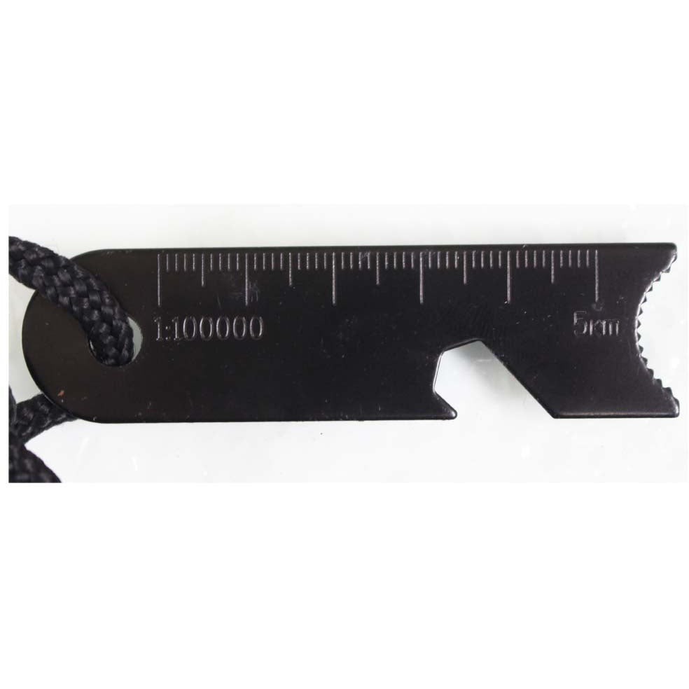 2 Piece Combination Fire Starter with Compass, Whistle & Lanyard - TC57-FIRE-YX - ToolUSA