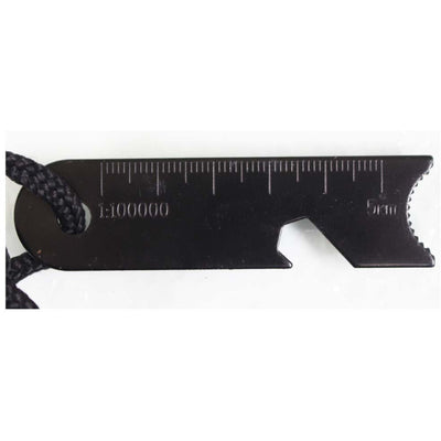 2 Piece Combination Fire Starter with Compass, Whistle & Lanyard - TC57-FIRE-YX - ToolUSA